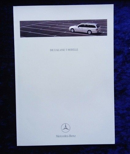 Mercedes klasse modelle - e-klasse, t-modelle